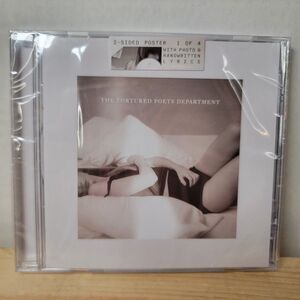 CD Taylor Swift - The Tortured Poets Department w 2-Sided Poster (1 of 4) SEALED